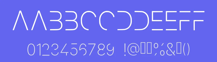 Modrnt Urban — Display Font — thumbnail 3