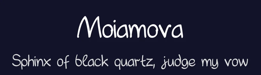 Moiamova by Yevhen Kolotov — Script Handwritten Font — thumbnail 2