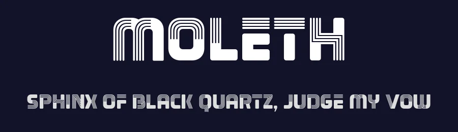 Moleth by Drizy Studio — Display Font — thumbnail 2