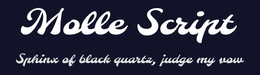 Molle Script — Script Handwritten Font — thumbnail 2
