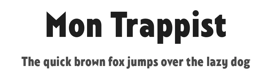 Mon Trappist by Vika Usmanova — Sans Serif Font