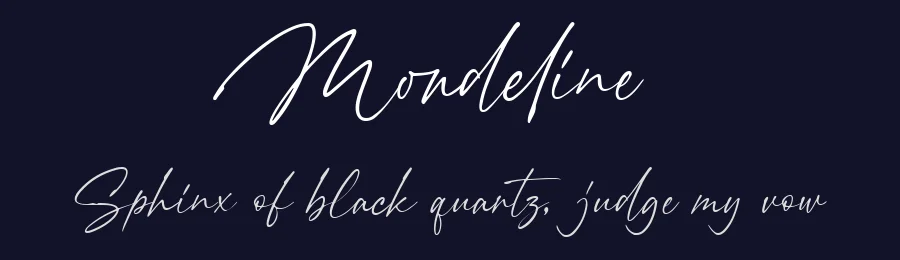 Mondeline by Bangkit tri Setiadi — Script Handwritten Font — thumbnail 2