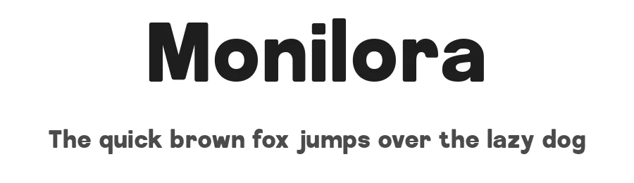 Monilora by Ragamkata Studio — Sans Serif Font