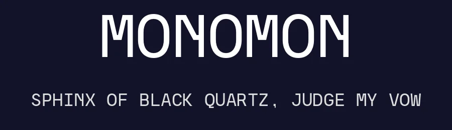 Monomon by Venny Setiawan — Sans Serif Font — thumbnail 2