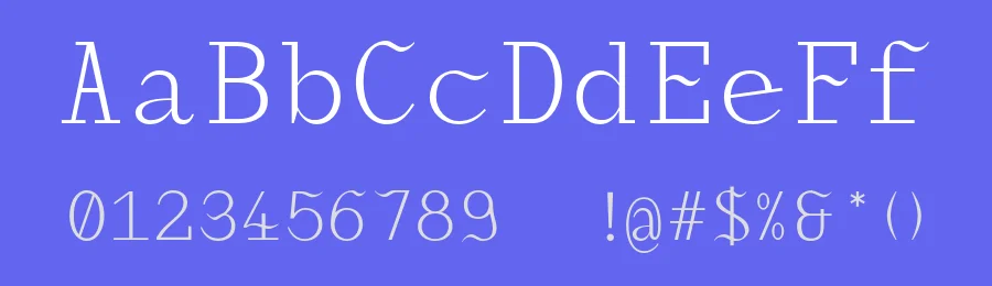Monor — Serif Font — thumbnail 3