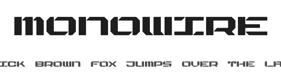 Monowire