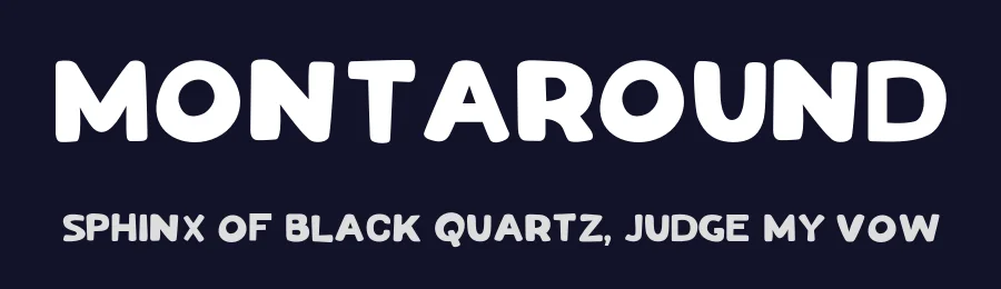 Montaround — Script Handwritten Font — thumbnail 2
