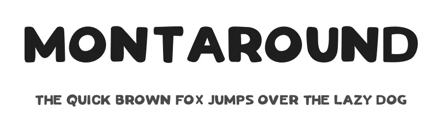 Montaround — Script Handwritten Font
