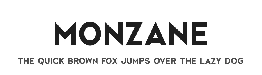 Monzane by Aswangga — Sans Serif Font