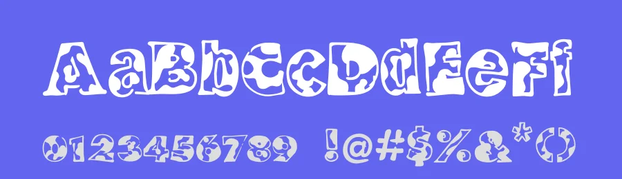 Moo Lah Lah by Robert E. Leuschke — Display Font — thumbnail 3