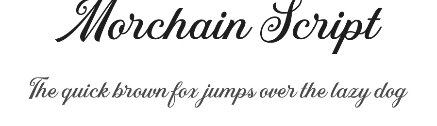 Morchain Script by Letterhend Studio — Script Handwritten Font