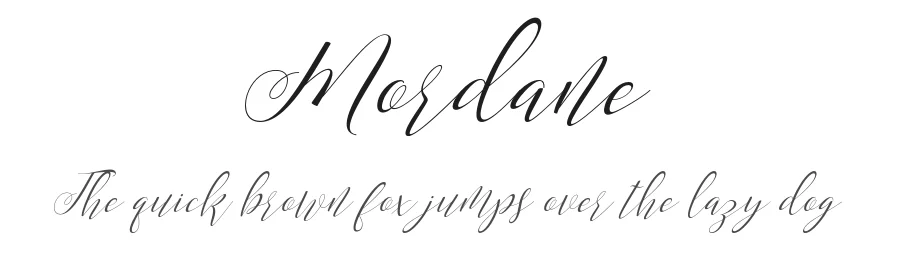 Mordane by Khaidir — Script Handwritten Font