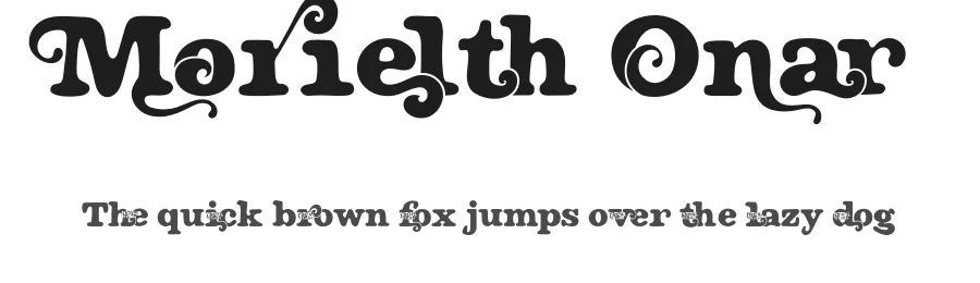Morielth Onar by NDNL Studio — Serif Font