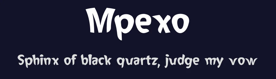 Mpexo by Christos Lentzaris — Script Handwritten Font — thumbnail 2