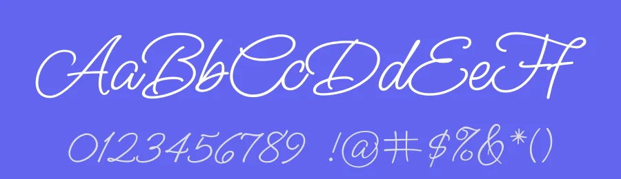 Ms Madi by Robert E. Leuschke — Script Handwritten Font — thumbnail 3