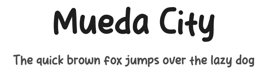 Mueda City by Khurasan β Script Handwritten Font