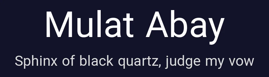 Mulat Abay by fasil fikreab — Sans Serif Font — thumbnail 2
