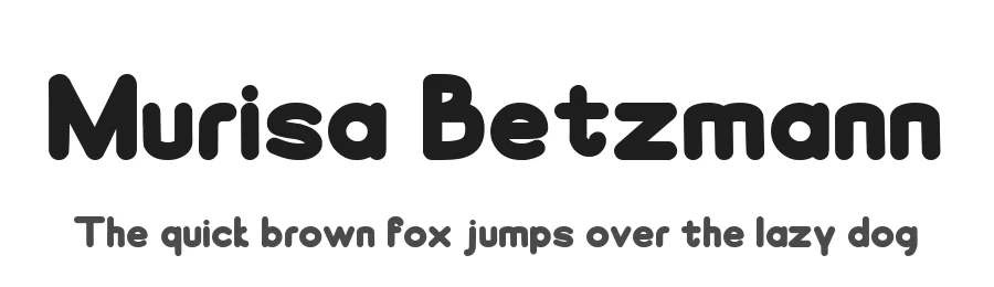 Murisa Betzmann by Lili Sadili โ Sans Serif Font