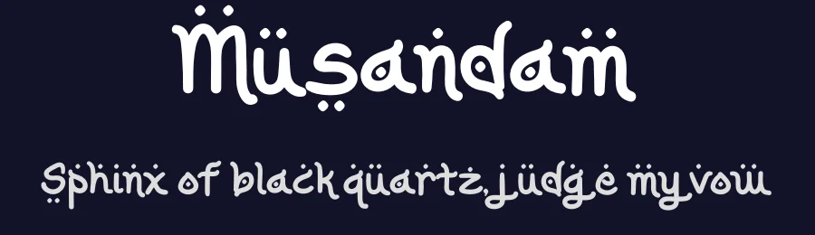 Musandam by Sahirul Puguh — Script Handwritten Font — thumbnail 2