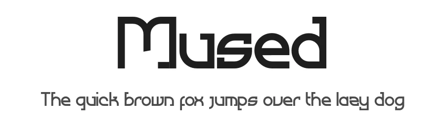 Mused by Tapiwanashe Garikayi — Display Font
