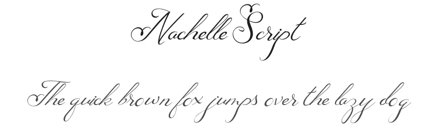 Nachelle Script by Putra Novembria Candra Kusuma — Script Handwritten Font