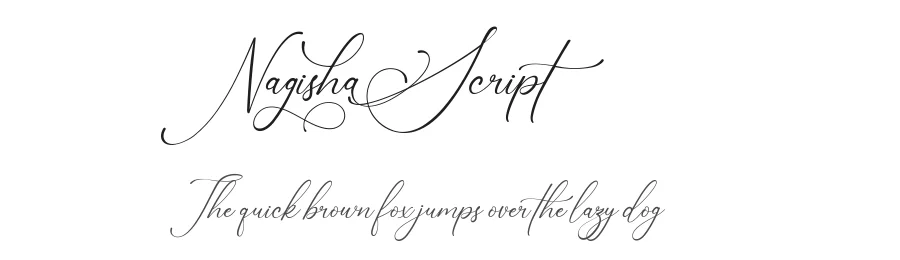Nagisha Script by Gilar Studio — Script Handwritten Font