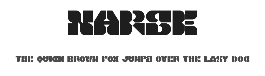 Narse by Indieground Design — Display Font