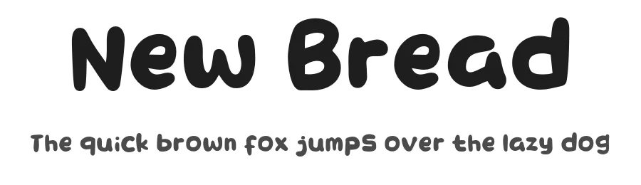 New Bread by Khurasan — Script Handwritten Font