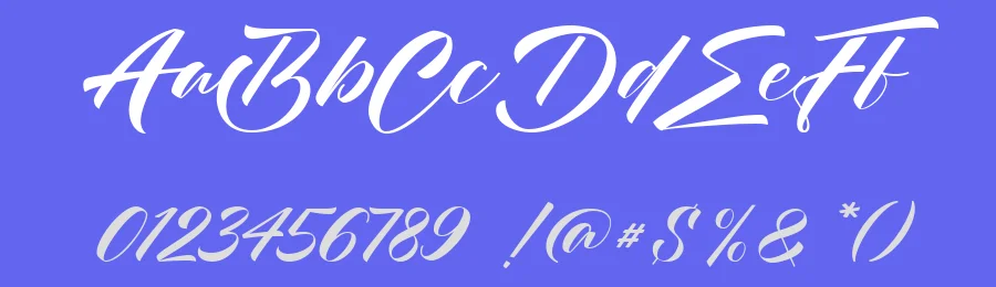 Night City — Script Handwritten Font — thumbnail 3