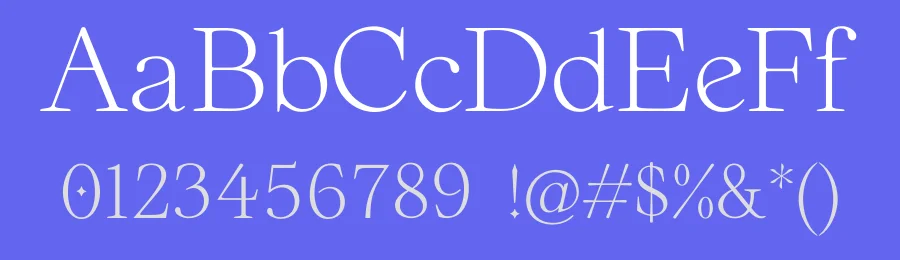 Nightingale by Celia Yew — Serif Font — thumbnail 3