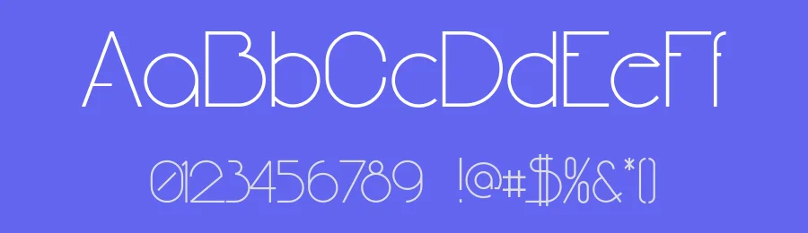 Nivo by Nuno Leal — Sans Serif Font — thumbnail 3