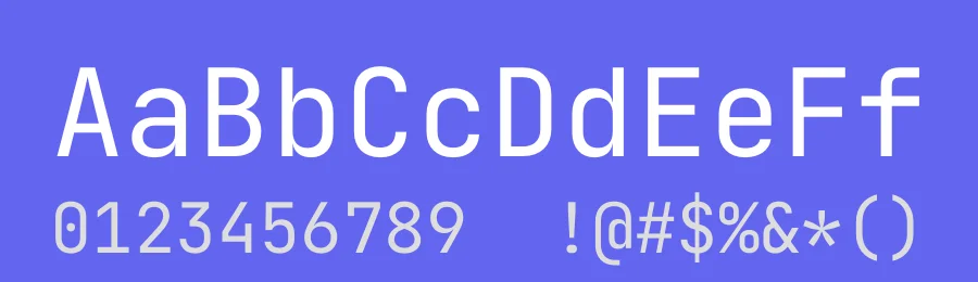 NKDuy Mono by NKDuy — Sans Serif Font — thumbnail 3