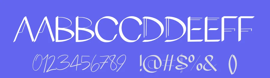 No Planet B — Display Font — thumbnail 3