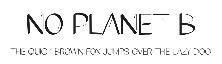 No Planet B
