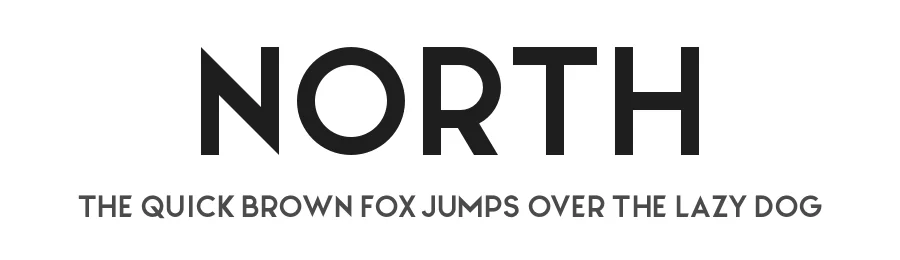 North by SHIVAI — Sans Serif Font