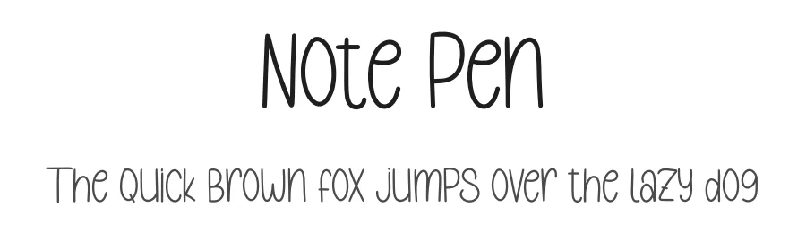 Note Pen
