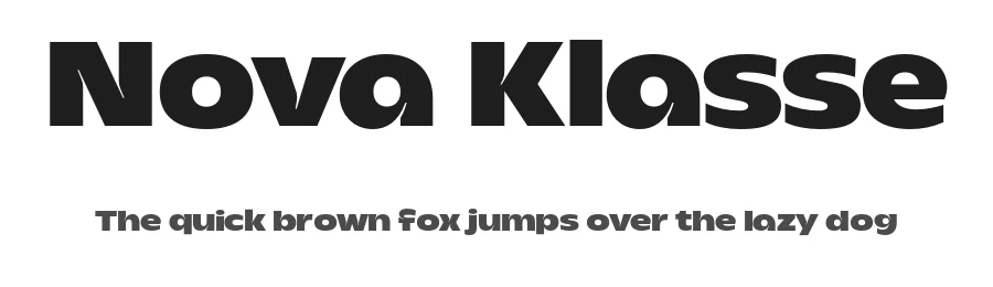 Nova Klasse by Nicola Manzari, Bruno Pierini β Sans Serif Font