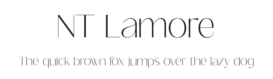 NT Lamore by NeoType — Sans Serif Font
