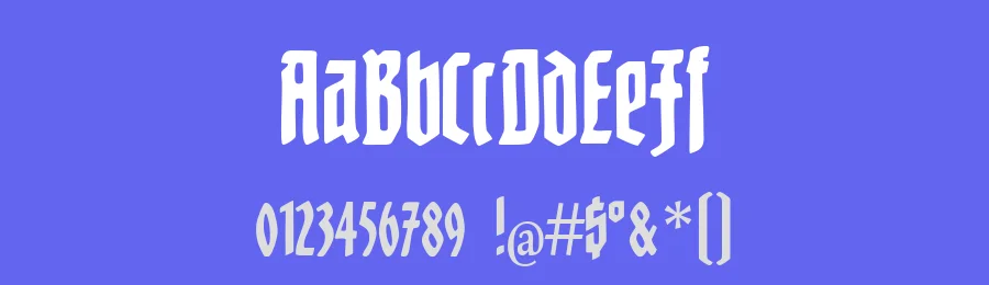 Nuernberg by Peter Wiegel nach alter Vorlage — Display Font — thumbnail 3