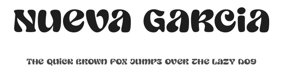 Nueva Garcia by Ahmad Ramzi Fahruddin — Display Font
