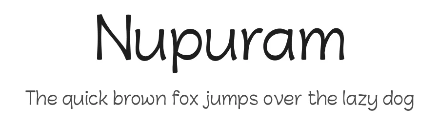 Nupuram by Santhosh Thottingal (santhosh.thottingal@gmail.com) — Sans Serif Font