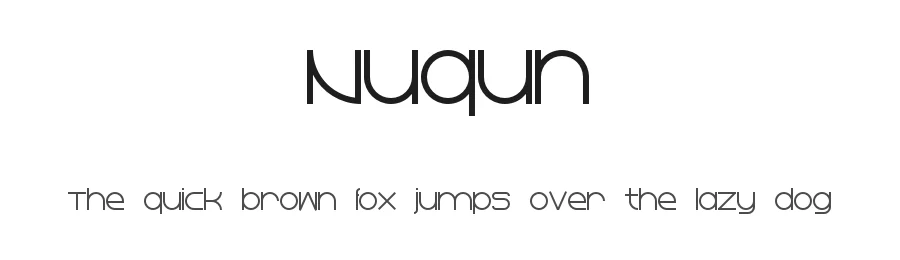 Nuqun by MaxMavr — Sans Serif Font