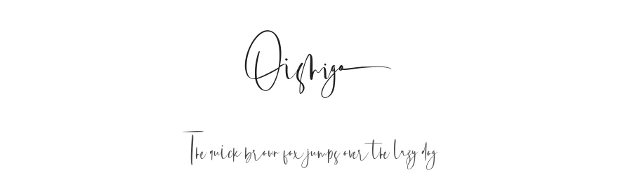 Oishigo by GlyphStyle — Script Handwritten Font