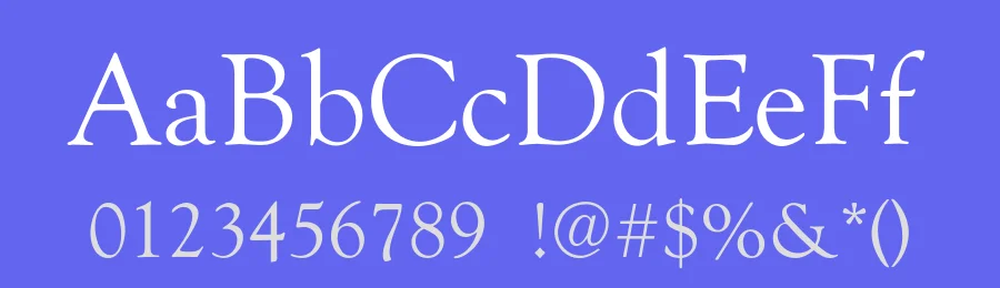Old Goudy — Serif Font — thumbnail 3