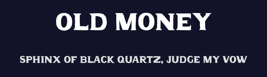 Old Money — Serif Font — thumbnail 2