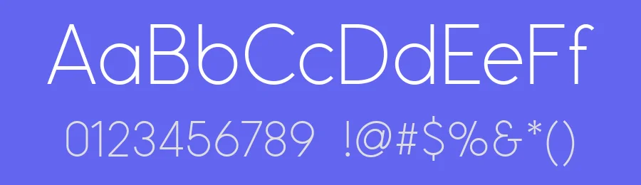 Omega Sans by Anthony James — Sans Serif Font — thumbnail 3