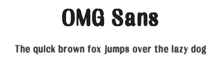 OMG Sans
