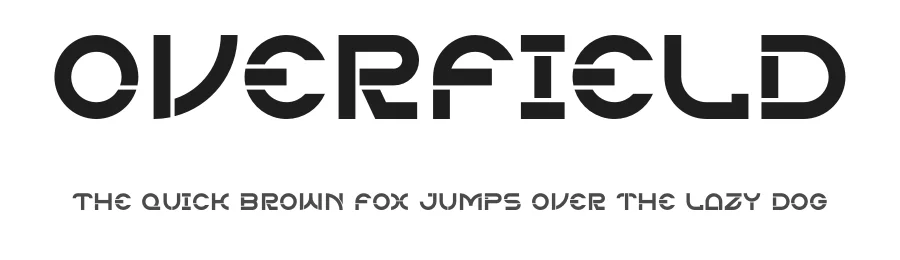 Overfield by Sahirul Sugih — Display Font