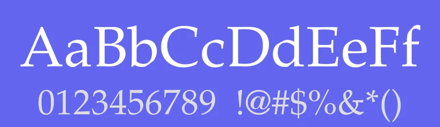 Palatine — Serif Font — thumbnail 3