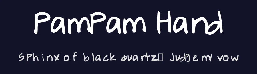 PamPam Hand by Pablo Perez — Script Handwritten Font — thumbnail 2